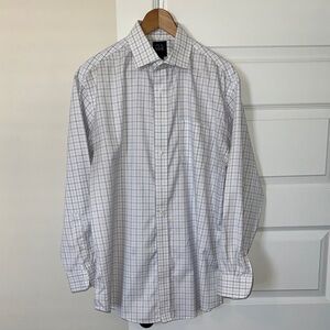 Jos. A. Bank Plaid Dress Shirt